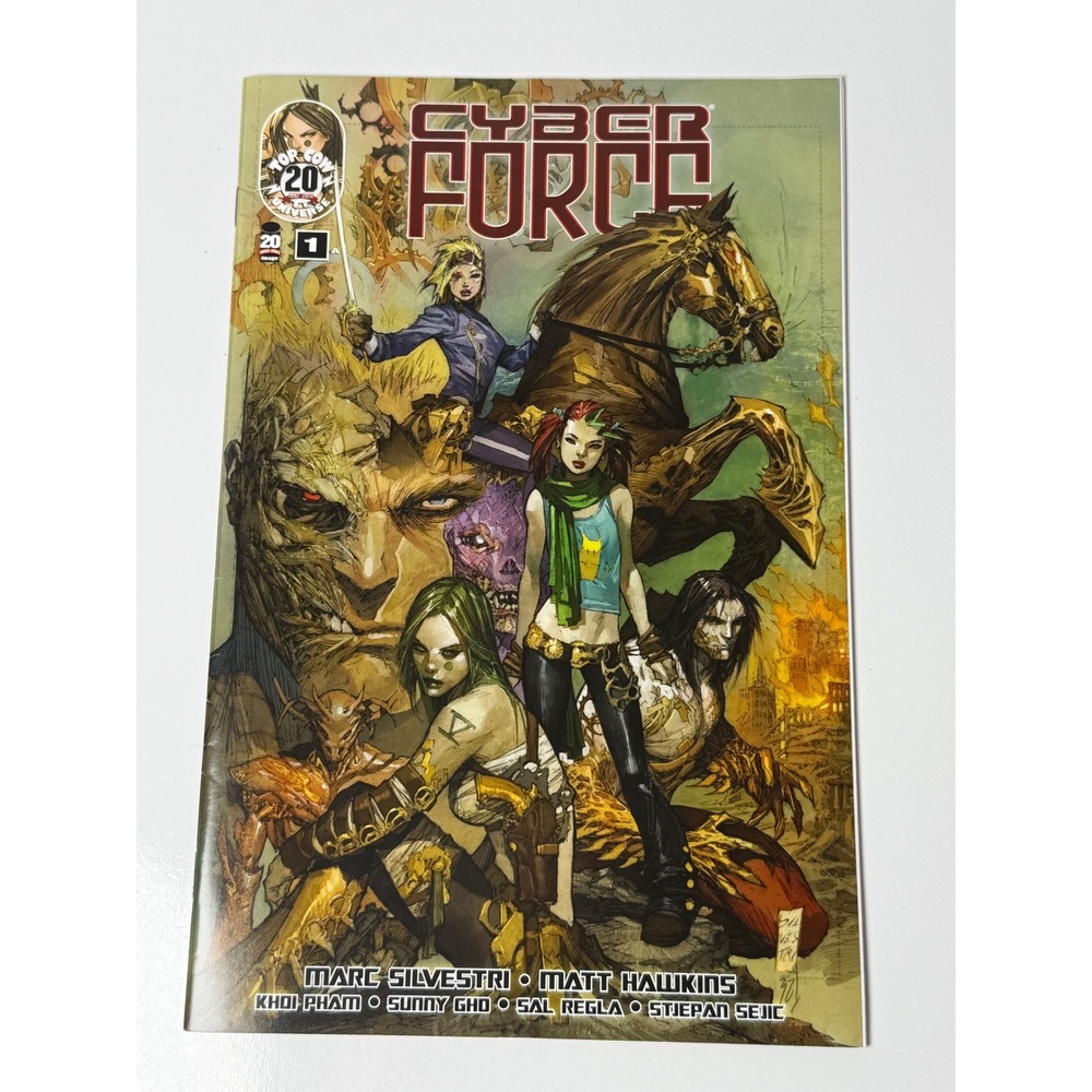 Cyber Force 1 2012 Image Top Cow Marc Silvestri Stjepan Sejic Cover
